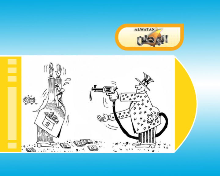 كاريكاتير - جولة في الصحافة