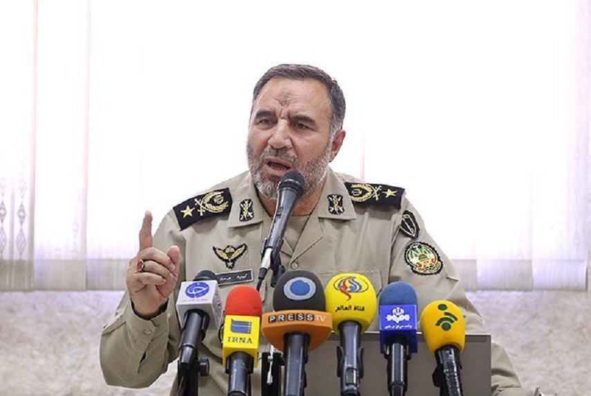 قائد سلاح البر الايراني: جيشنا يدافع عن الوطن ويساهم بحفظ الامن الداخلي