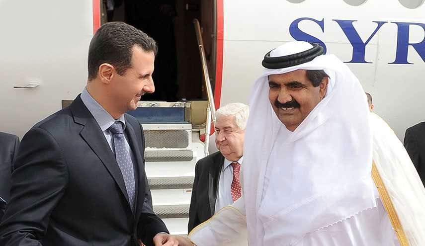 ما لا تعرفونه عن لقاء الرئيس الأسد بأمير قطر عام 2009