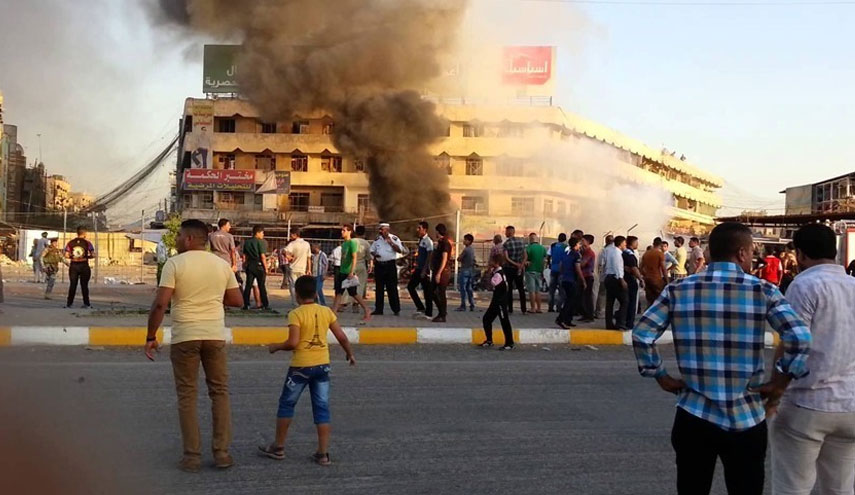 إصابة مدنيين اثنين بانفجار ناسفة جنوب غربي بغداد