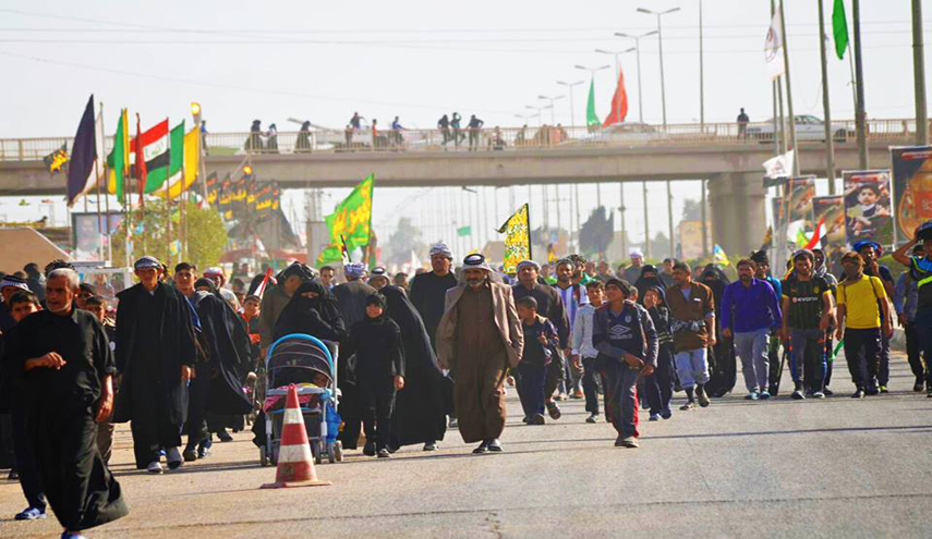  زوار الامام الحسين (ع) من محافظة الديوانية