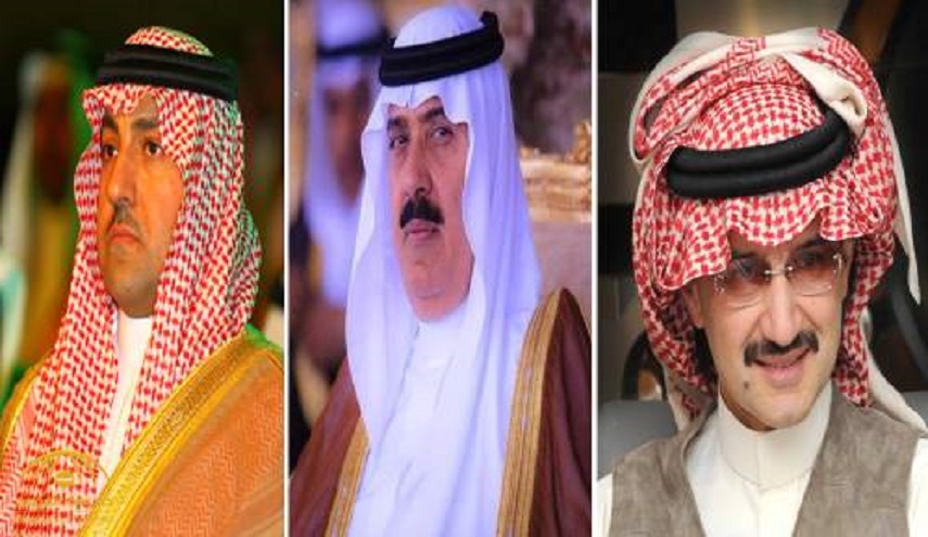 انباء عن احتجاز الأمراء الثلاثة متعب والوليد وبن ناصر في قصر الملك سلمان في الرياض