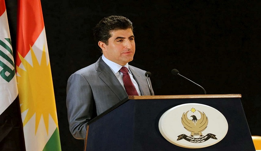 بارزاني: نتائج وساطة الرئيس الفرنسي قد تتضح خلال يومين