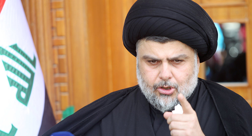 اجتماع هام ونادر للسيد الصدر مع قادة الحشد الشعبي في النجف