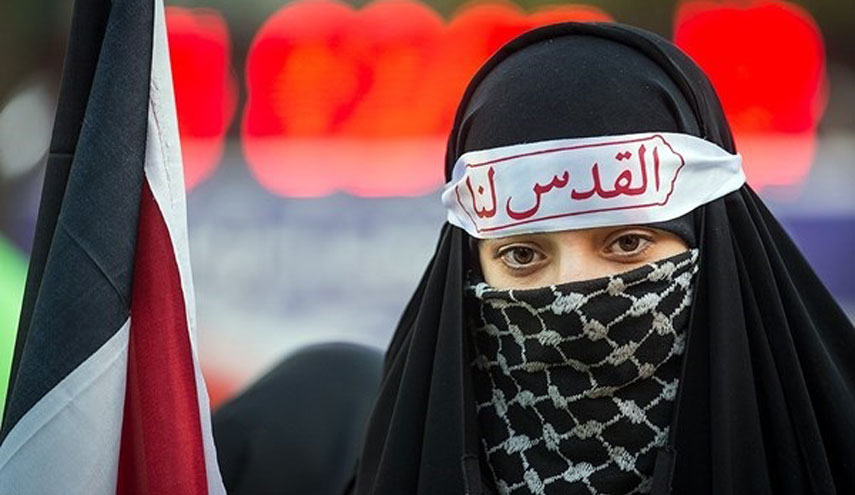 بالصور.. تجمع الشباب المدافعين عن القدس الشريف في طهران