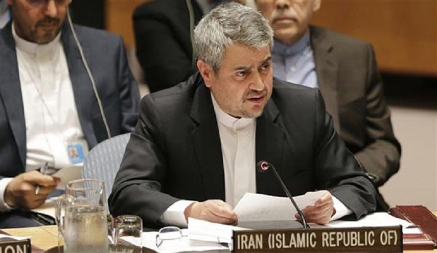 مندوب ايران بمجلس الامن: الادارة الاميركية لا تحظى بالاهلية السياسية والاخلاقية