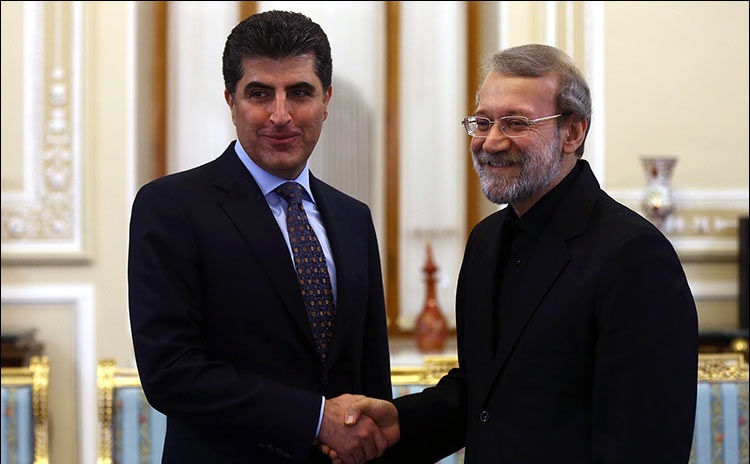 لاريجاني: استراتيجية ايران مع وجود كردستان في اطار الدستور العراقي