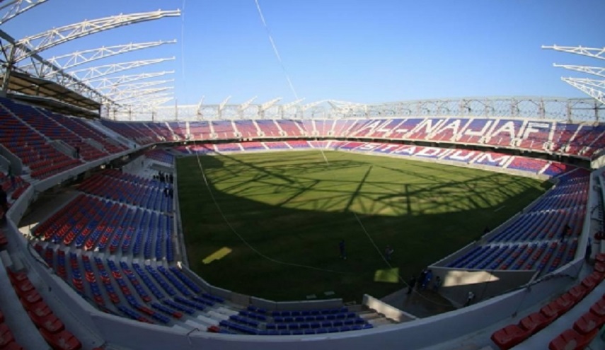 بالصور.. عبطان يعلن موعد افتتاح ملعب النجف