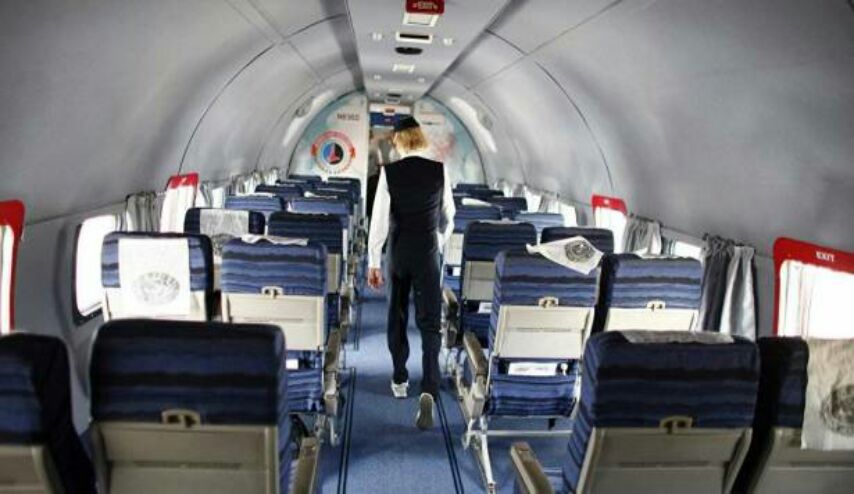 هذا سر استخدام اللون الأزرق لمقاعد الركاب في الطائرات