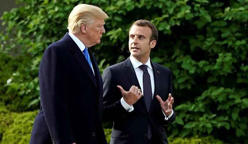 ماكرون يحذر ترامب من حرب مع إيران عبر الانسحاب من الاتفاق النووي