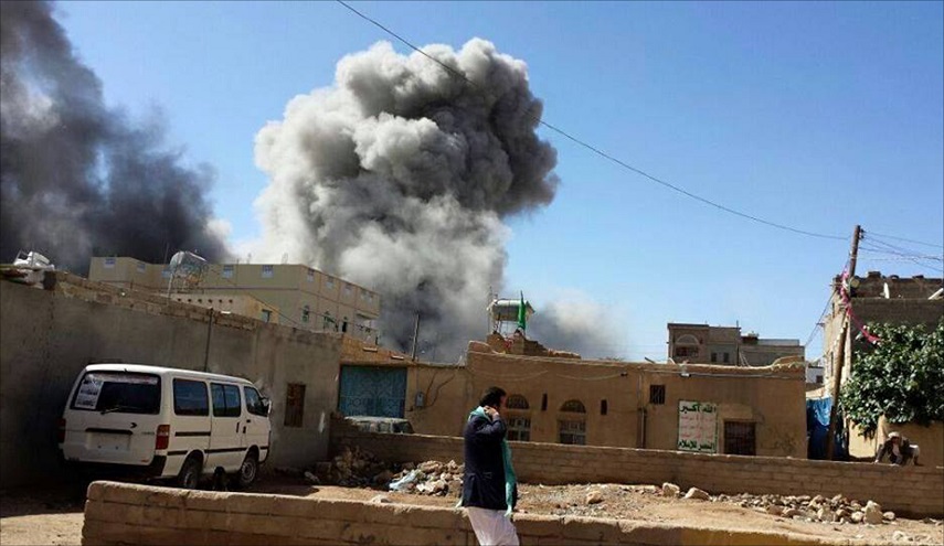  شهداء وجرحى إثر غارة لطيران العدوان السعودي بصعدة 