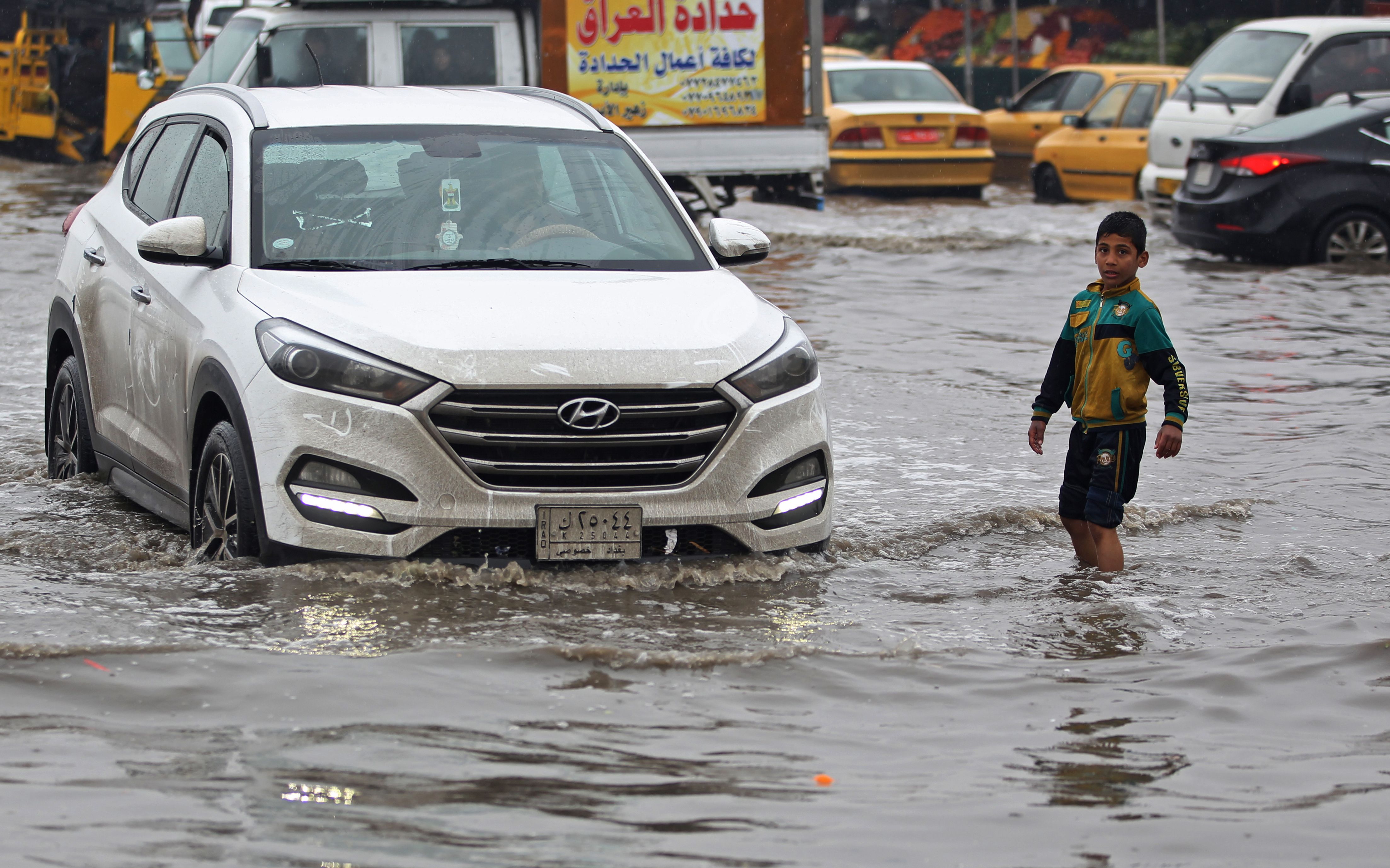 سيول تهدد العاصمة العراقية بغداد