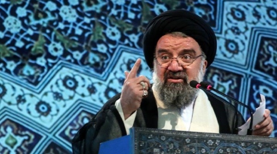 آية الله خاتمي: بيان الخطوة الثانية للثورة الاسلامية الصادر من قائد الثورة يمثل خارطة للطريق