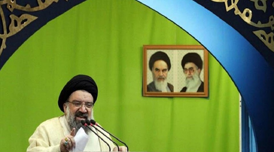 آية الله خاتمي: اميركا تسعى لفرض مطالبها على شعبنا