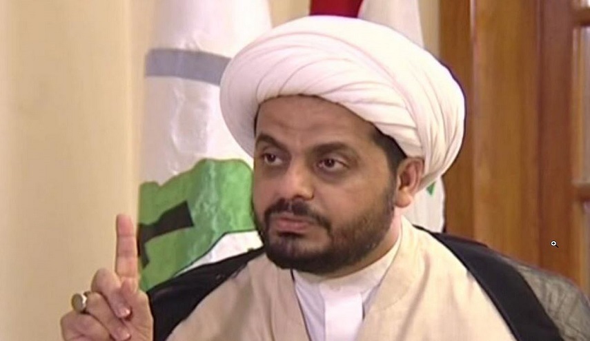 الخزعلي يعلق على الاحداث التي وقعت في ساحة الوثبة وسط بغداد اليوم