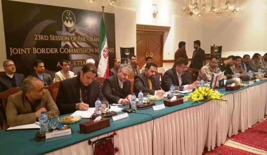 بدء اعمال اجتماعات اللجنة الحدودية المشتركة بين ايران وباكستان