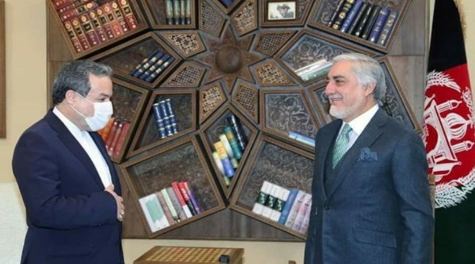 عراقجي يبحث مع عبدالله عبدالله حول مفاوضات السلام الافغانية