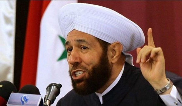 المفتي حسون: الشهيد سليماني خرج ليقول نحن امة واحدة لا تحدنا الحدود