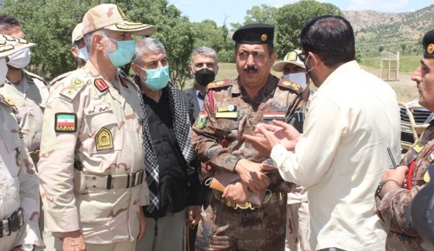 إيران والعراق يؤكدان على تعزيز التعاون الامني على الحدود المشتركة