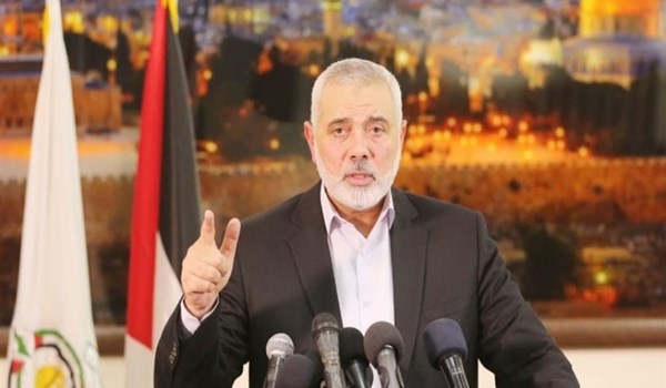 هنية يدعو الشعوب العربية والإسلامية الى دعم غزة ونصرة الأقصى