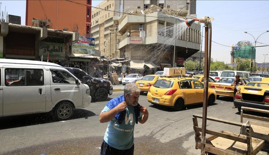 محافظتان عراقيتان تسجلان نصف درجة الغليان