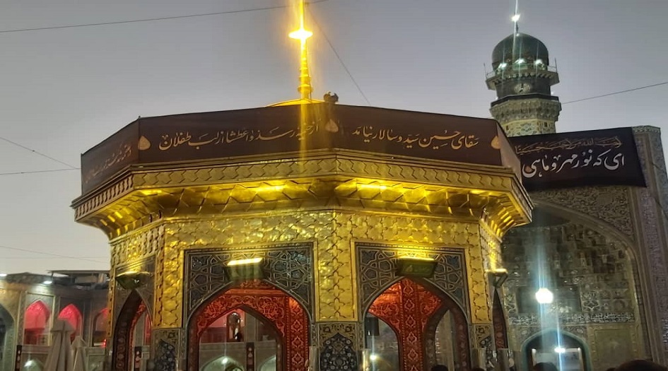 شاهد.. الحرم الرضوي الشريف في ليلة الجمعة 2 صفر لعام 1443