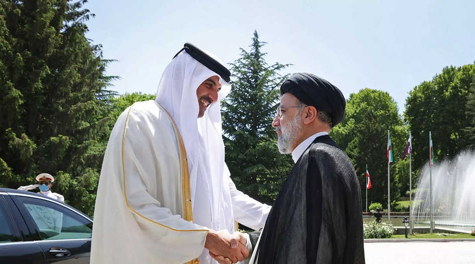هذا ما قاله امير قطر في ختام زيارته الى طهران 