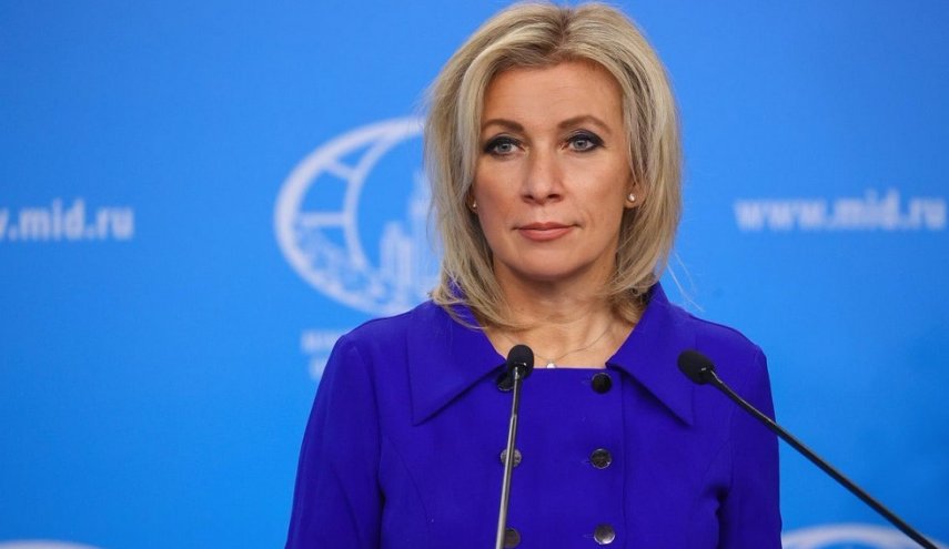 زاخاروفا  تعلق على استقالة جونسون