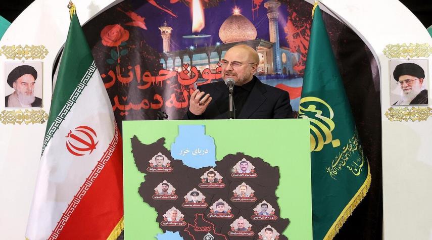 قاليباف: ذروة عار العدو هو الارهاب الأعمى