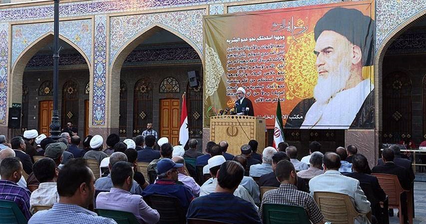 سوريا.. إحياء ذكرى رحيل الإمام الخميني (رض) في مقام السيدة زينب (س)