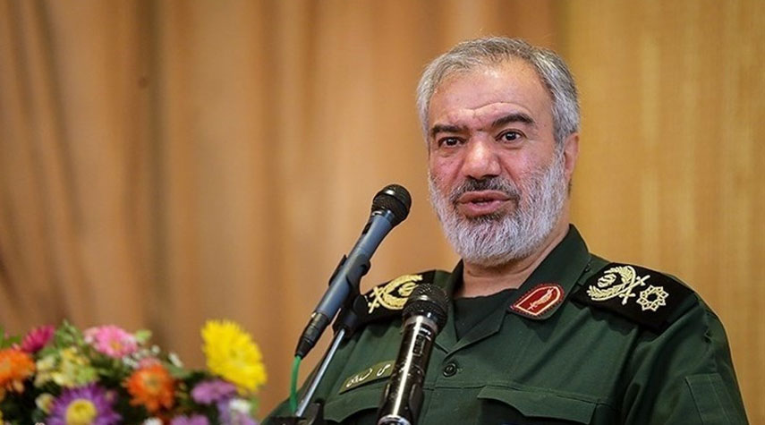 العميد فدوي: أميركا وشركاؤها يحيكون المؤامرات ضد الثورة الإسلامية منذ انتصارها