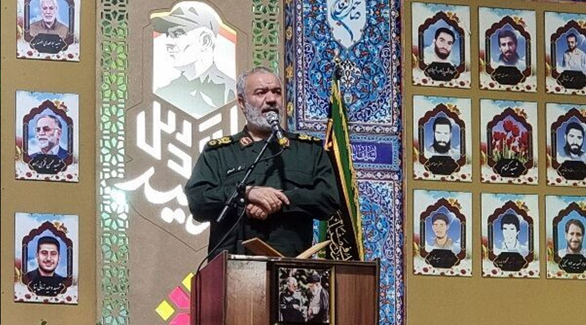  نائب قائد حرس الثورة: اعتداء كرمان الإرهابي سببه يأس الأعداء 