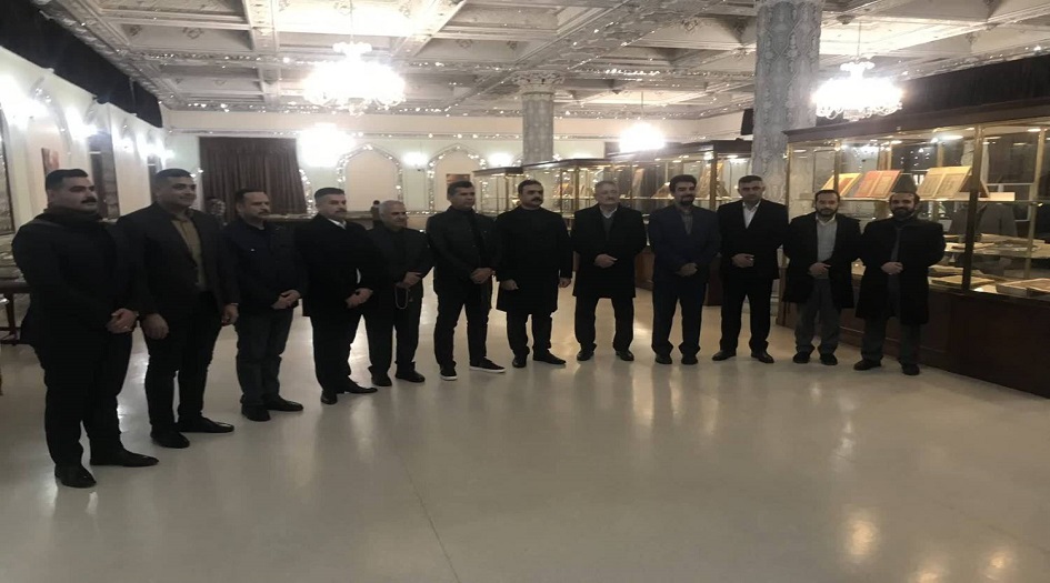  الشؤون الدولية في العتبة الرضوية المقدسة تستضيف نائب وزير الداخلية العراقي 