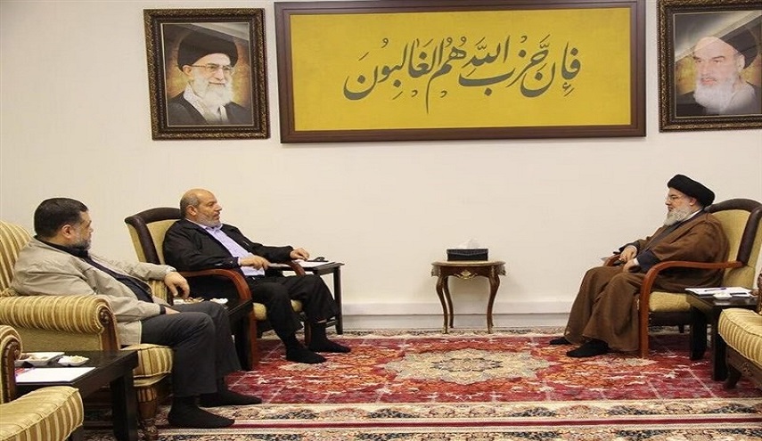  السيد حسن نصر الله يستقبل وفدا قياديا من حركة ‏حماس 