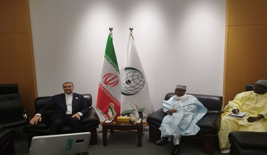  أمير عبداللهيان يعرض مقترحات إيران لمنظمة التعاون الإسلامي بشأن غزة 