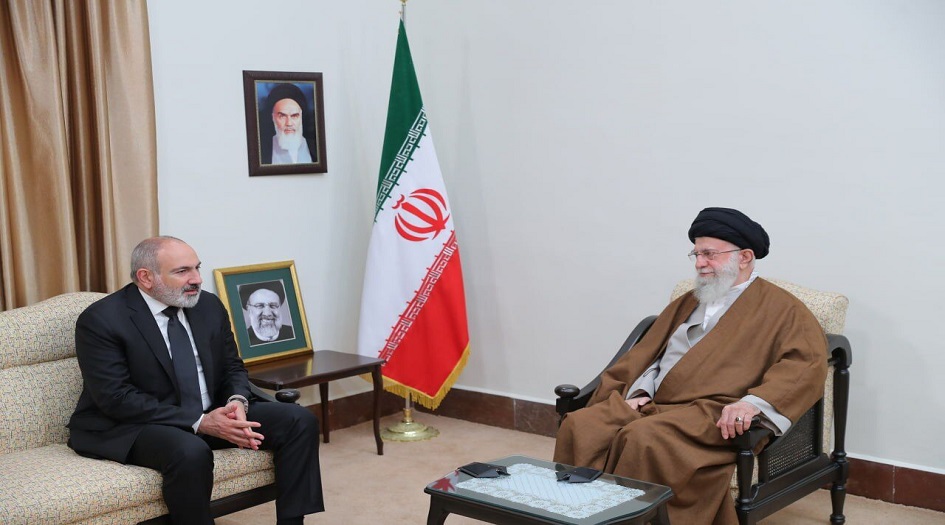 الامام الخامنئي: الشهيد رئيسي  كان حساساً جداً بشأن قضايا الحدود المتعلقة بأرمينيا