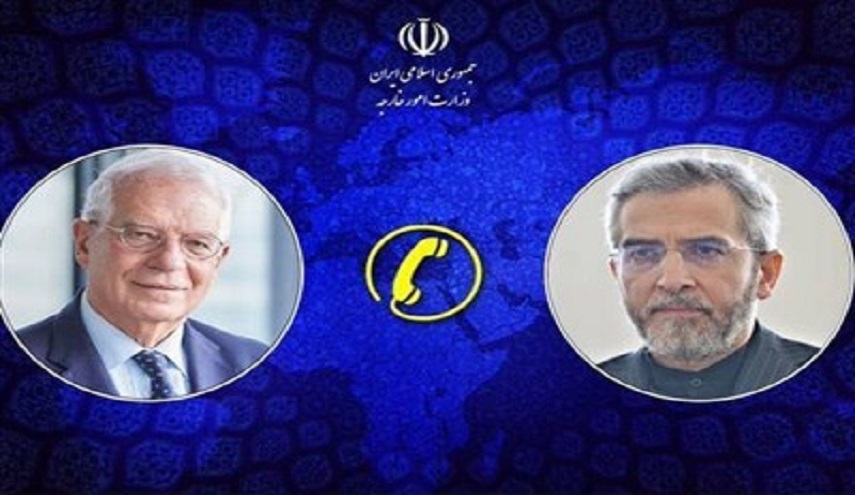  مباحثات بين المشرف على الخارجية الإيرانية ومسؤول السياسة الخارجية بالاتحاد الأوروبي 