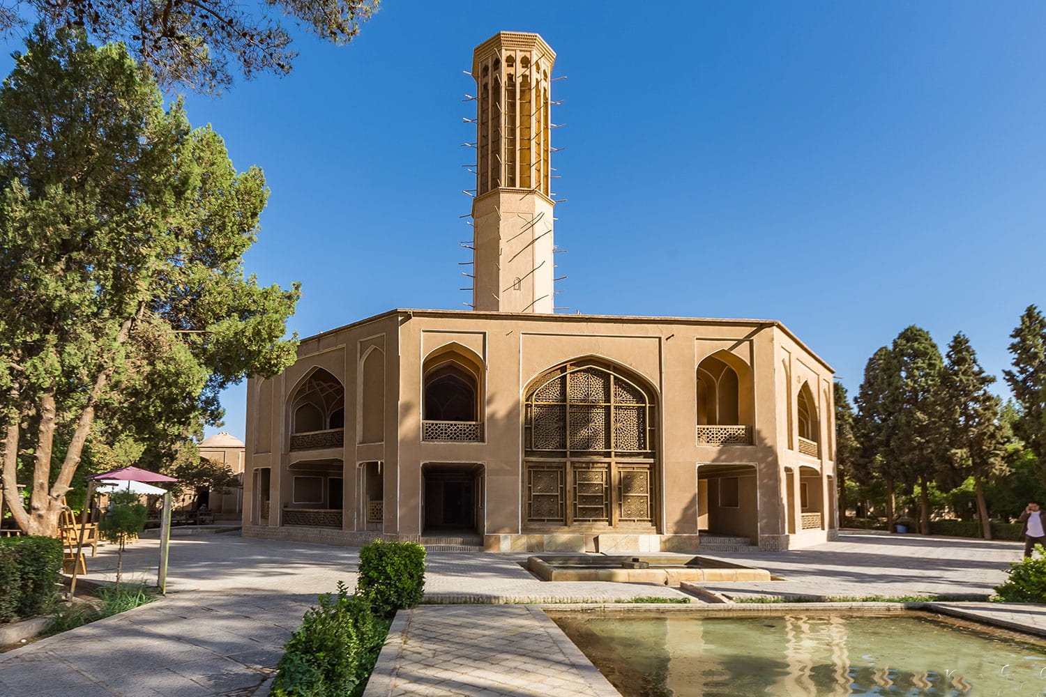 حديقة دولة آباد في يزد.... جوهرة العمارة الفارسية ضمن قائمة التراث العالمي