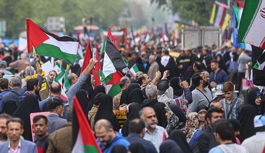 في جمعة الغضب.. مسيرات حاشدة في إيران دعما لغزة