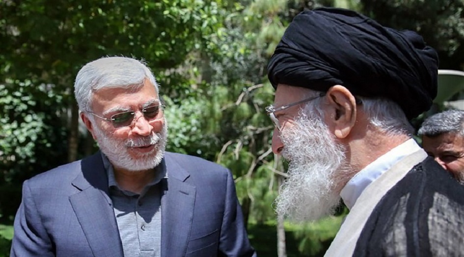 الامام الخامنئي يستقبل عائلة الشهيد أبو مهدي المهندس