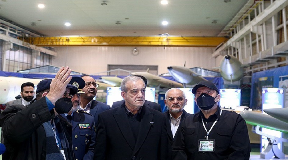  الرئيس بزشكيان: ندعم تطوير الصناعات الدفاعية 