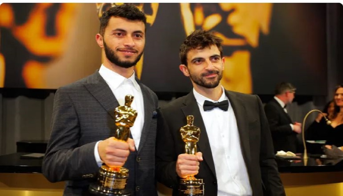 "فلسطين تحصد الأوسكار ..  "لا أرض أخرى" أفضل وثائقي طويل"