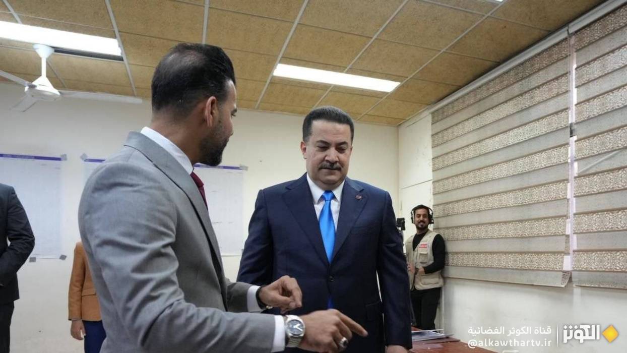 السوداني: انتخابات مجلس النواب تجرى بأجواء مستقرة وآمنة